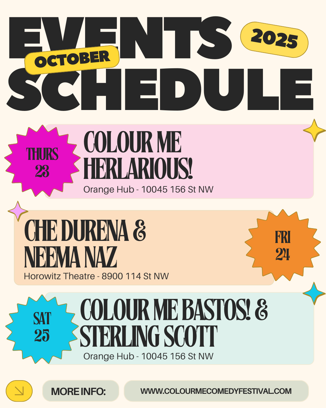 Colour Me Comedy Festival